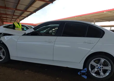 2014 BMW 320I from USA, damaged, VIN WBA3B1C50EP680675